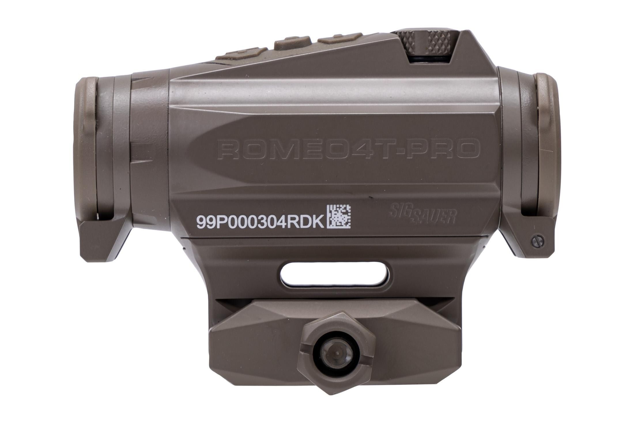 Sig Sauer Romeo 4T Pro Red Dot Sight - Quad Reticle - FDE